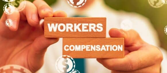 Workers Financial Compensation Insurance Business Industry Concept.