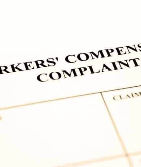 Worker's Compensation Complaint Form