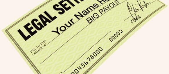 Legal Settlement - Blank Check Disbursement