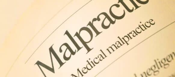 Medical Malpractice (Newspaper Headline)