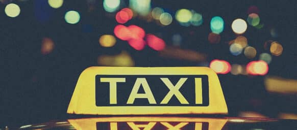 who to sue in car accident involving taxi