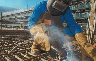 Welder working at a site. What Professions Are at the Highest Risk for Workplace Cancer