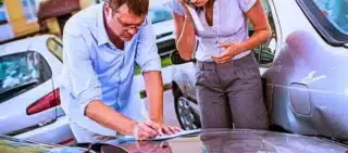Drivers fill out an accident statement report after having a parking lot accident. how long do you have to report a car accident